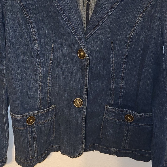 St. John's Bay Jean jacket size Medium - Picture 3 of 7